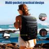 Backpack Cooler Insulated Leak Proof for Men Women 36 Cans Soft Cooler Backpack Insulated Waterproof Large Capacity Coolers Bag Portable for Lunch Camping Travel Picnic Hiking Black view 4