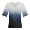 Womens Summer Blouses Mid Sleeve Shirts for Women Womens Elbow Sleeve Tops Basic Tees for Women Purple Blouse Fashion Tops for Women Trendy Mid Sleeve Shirts for Women Green Blouses for view 4