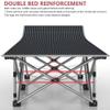 CAMPELLE Folding Camping Cot,Double Layer Oxford Portable Travel Camp Cots,Portable Sleeping Bed Cots for Camp Office Use Outdoor Cot Bed for Traveling view 3