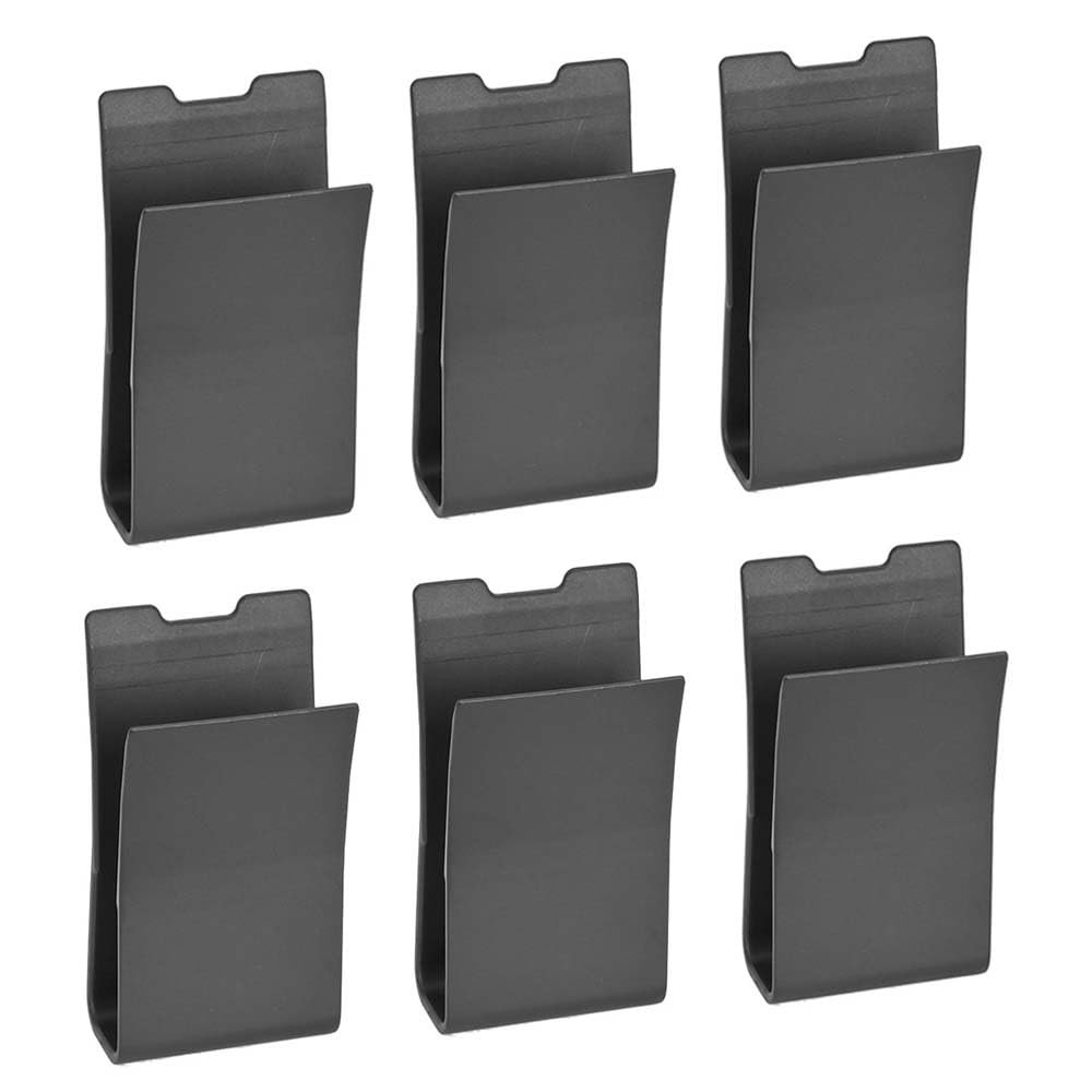 5.56 Mag Insert Nylon Wedge Magazine Pouch Inserts for Kydex M4 556 762 Mag Sheath Molle Mag Insert Set Clips Airsoft Equipment Gear (6 Packs)