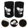 POPETPOP 1pair Sports Wrist Braces for Yoga and Fitness Sweat Absorbing Wristbands for Basketball and Tennis Elastic Wrist Support for Exercise Kettlebell Covers view 2