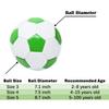 AYANICA Soccer Ball Size 3,4,5 Practice Training Gift Boys Girls Come with Pump and Needle view 2