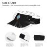 SwpWab Guam Flag Cool Breathable Fashionable Eye Protection Sunshade Top Hat Black view 4