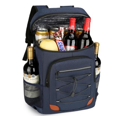 Backpack Cooler Insulated Leak Proof for Men Women 36 Cans Soft Cooler Backpack Insulated Waterproof Large Capacity Coolers Bag Portable for Lunch Camping Travel Picnic Hiking Blue
