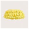 BEAUDRM Women's Y2k Ruffle Shorts Lace Lolita Bloomers Elastic Waist Bow Front Shorts Micro Boyshorts Yellow Medium view 3