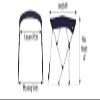 Oceansouth 4 Bow Bimini - 8ft Deluxe (Sand, Mounting Width 67"-72") Bows Frame Sun Shade Boat Waterproof Cover Boot Storage Strap Large Bow Big Fishing Pole Covers Beach view 3