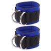 POPETPOP 1pair Ankle Straps for Gym Workouts Fitness Cable Machine Accessories for Leg and Hip Training Breathable Neoprene Material view 1