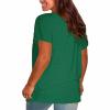 NineFit Basics Women's T-Shirt Womens Tops Trendy Short Sleeve Womens Solid Basic Top Camisetas Blancas Womens Bottoms Trendy Spring Clothes Today 2024, Medium view 2
