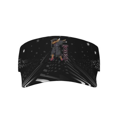 SwpWab Class of 2037 Graduation Gifts for Her Dabbing Queen Cool Breathable Fashionable Eye Protection Sunshade Top Hat Black