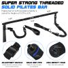 Pilates Bar Kit with Resistance Bands for Working Out, 210lbs Heavy Resistance Bands with Handles, Pilates Equipment with Resistance Band Bar for Men Women, Home Gym Full Body Workout Equipment view 2