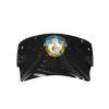SwpWab 7th Cavalry Garry Owen Cool Breathable Fashionable Eye Protection Sunshade Top Hat Black view 1
