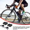Bicycle Pedals Converter, Bike Pedal Adapters,Road Bike Plates Cleat Stabilizing Adapter for Mountain Biking, Road Cycling Pedals,Bicycle Toe Clips Cage for Road Mountain Bike Lock Step view 2