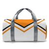 Duffel Backpack Cheer Orange White Cheerleader Waterproof Multifunctional Handbag Gym Yoga Sport with Name Gift view 2