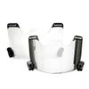 Pack of 2 Barnett Football Eyeshields/Visors (Clear+Chrome) view 1