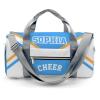 Cheer Blue Cheerleader Duffel Backpack Waterproof Multifunctional Daypack Gym Yoga Sport with Name Gift