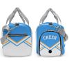 Cheer Blue Cheerleader Duffel Backpack Waterproof Multifunctional Daypack Gym Yoga Sport with Name Gift view 3