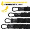 Pull Up Assistance Bands 260lbs, Heavy Pull Up Bands Resistance Bands for Pull Ups Working Out with Feet Rest, Pull Up Bar Bands Assistance Bands Strength Training Workout Equipment, Height Adjustable view 4