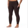 Dragon Fit High Waist Yoga Leggings with 3 Pockets,Tummy Control Workout Running 4 Way Stretch Yoga Pants Coffee view 3