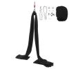NAIXING 10m / 32Ft Aerial Silks Plolyester Strap Equipment Aerial Yoga Swing Set Hammock Practice Kit Aerail Dance for Acrobatic Flying Yoga Aearial Dance Arts,440.92lbs view 1