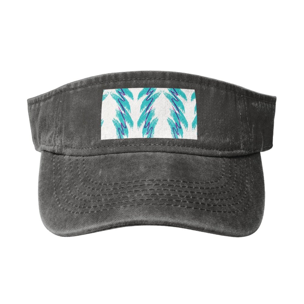 90'S Cup Design Women's Visor,Stylish Sun Hat for Golf, Running, and Outdoor Activities Sun Protection Beach Cap Deep Heather
