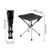 Generic Outdoor Chair Outdoor Folding Stool Camping Tripod Stools Portable Fishing Chair Mini Picnic Chair Bench for Camping Fishing Accessories view 2