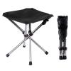 Generic Outdoor Chair Outdoor Folding Stool Camping Tripod Stools Portable Fishing Chair Mini Picnic Chair Bench for Camping Fishing Accessories view 3