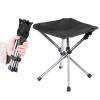 Generic Outdoor Chair Outdoor Folding Stool Camping Tripod Stools Portable Fishing Chair Mini Picnic Chair Bench for Camping Fishing Accessories view 4