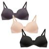 Happy Cherry Girls' Training Bras Sports Seamless Bras with Removable Padding Cotton Adjustable Shoulder Strap 32A/B view 1