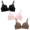 Happy Cherry Girls Teens Training Bras Seamless Padded Adjustable Sports Bra Starter Bras for Big Kids 34A/B
