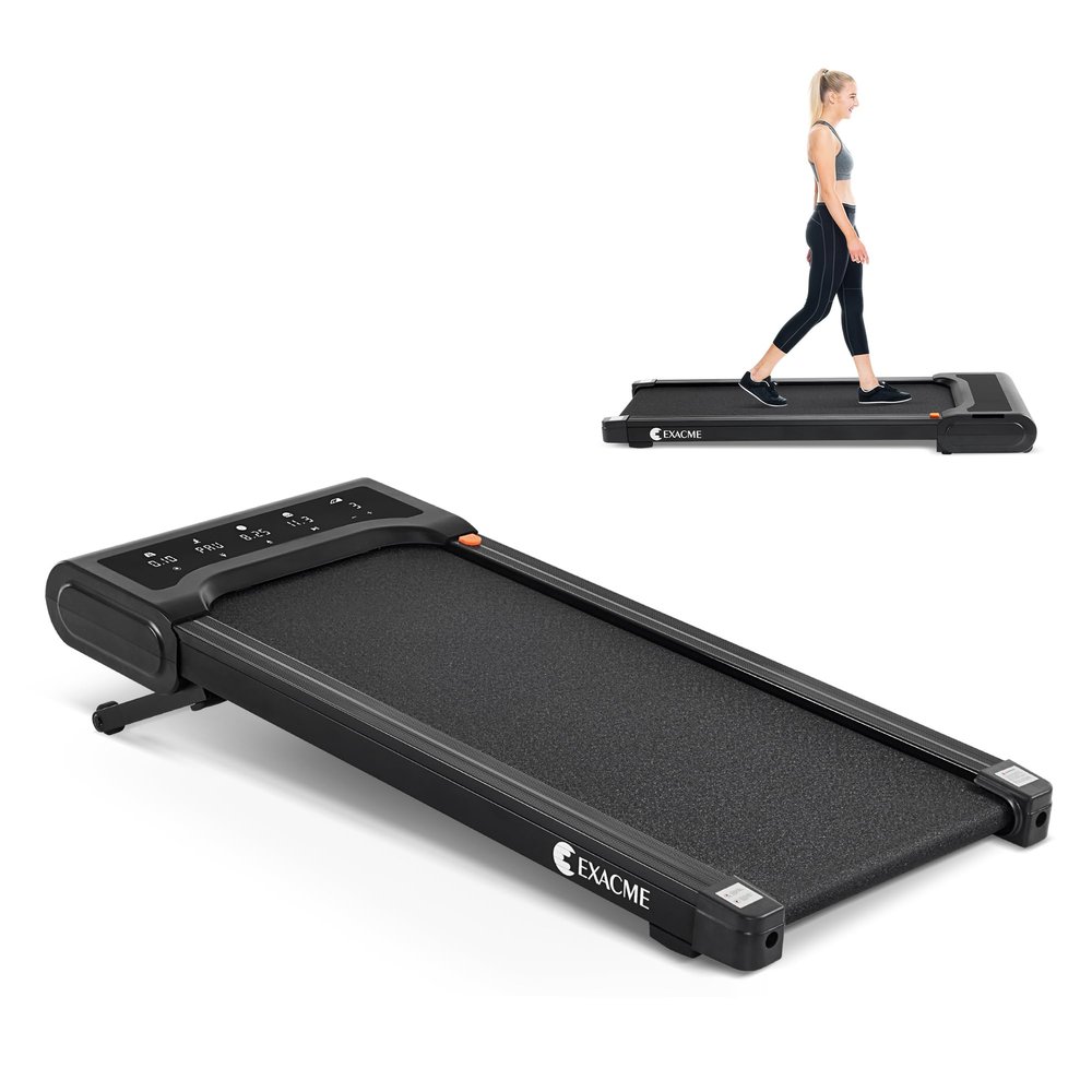 Walking Pad Treadmill with 12% Auto Incline, 4 in 1 Under Desk Treadmill for Home Office, Portable Walking Treadmil with 265 lbs Capacity, Remote Control, TM2117BK (Black)