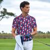 4th of July Flag of America Golf Shirts for Men, Funny Golf Polo Moisture Wicking Dry Fit Short Sleeve view 2