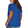 NineFit Basics T-Shirt Women Misses Tops Womens Tops Basics Solid T Shirts for Women Summer Shirts for Women 2024 Business Casual Clothes for Women Today 2024, 5X-Large view 3