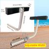 Boat Trailer Guides 20 inch Aluminium Alloy Square Tube Kit,2PCS 316 Stainless Steel Trailer Guide Poles, 20 Inch Aluminium Alloy Guide with high-Grade Rubber Crash Pads,Heavy Duty Roller Guide view 3