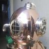 NineFit Basics Nautical Collectible Heavy Diving Helmet US Navy Mark V Maritime Decorative Pure Copper Brass Divers Helmet 18"" Replica Gift Items, 16 Inch view 4