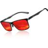 ANYLUV Polarized Sunglasses for Men Rectangular Classic Al-Mg Metal Frame Sun Glasses Mens Sunglasses with UV Protection view 1