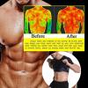 Vuirrm Sauna Vest for Men, Workout Tank Top for Men, Men's Heat Trapping Sweat Compression Vest Short Sleeve Sauna Shirt with Zipper,S/M,Black view 4