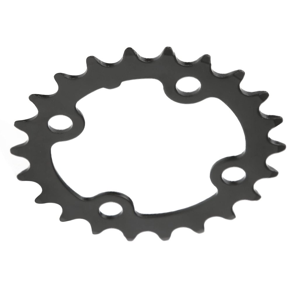 POENVFPO 22T Chainring, 8 9 10 Speed Crank Carbon Steel Replacement BCD 64mm Chainring for Mountain BMX Track Fixed