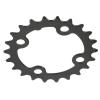 POENVFPO 22T Chainring, 8 9 10 Speed Crank Carbon Steel Replacement BCD 64mm Chainring for Mountain BMX Track Fixed view 1