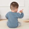 wdehow Infant Toddler Baby Boy 2Pcs Outfits Long Sleeve Letters Print Pullover Tops + Drawstring Pants Set Fall Winter Clothes (A-Blue, 12-18 Months) view 4