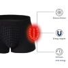 ALEPXS Safety Certification 3-Packs Cotton Enlargement Underwear Men Magnetic Therapy Health Care Boxers Briefs, Big Crotch, Moisture Absorption(Size:5XL-5XLarge) view 4