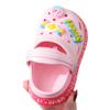 JUXI Toddler Clogs Girls Boys Clogs Garden Shoes Cartoon Slides Toddler Sandals Beach Kids Slippers (White,10) view 2