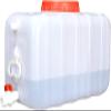 GenSDH Water Storage Large Capacity Water Tank Portable Horizontal Water Storage Container with Faucet Plastic Water Storage Cube for Household Water Camping Outdoor Self-Driving Tour, 100L view 1