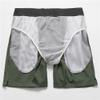 Maiyifu-GJ Mens Workout Athletic Shorts Lightweight Bodybuilding Training Shorts Elastic Waistband Casual Running Short Pants (Army Green,Large) view 2