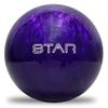 ELITE Star Polyester Bowling Ball - Customizable with Basic Drilling & Engraving Options - Great for Spare Shooting, League, Straight Bowlers - Beginner Entry Level (Purple Pearl, 9 lbs) view 2