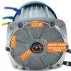 ZHOZHUT 1200W-3000W Electric Brushless Motor Tricycle Motor 60V / 72V High-Power, High-Speed Motors, Semi-Convex Shaft 18-Tooth Motors for DIY Electric Tricycle and Quadricycle,2200w72v,3200RPM view 2