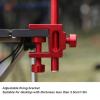 Sunicon Collapsible Camping Lantern Stand,Portable Aluminum Alloy Light Stand Lamp Bracket for Camping,Fishing (Red) view 3