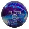 ELITE Star Polyester Bowling Ball - Customizable With Basic Drilling & Engraving Options - Great for Spare Shooting, League, Straight Bowlers - Beginner Entry Level (Purple/Royal/Silver Pearl, 12 lbs) view 1