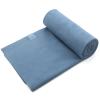 Eunzel Hot Yoga Towel, Super Absorbent Yoga Mat Towel Soft Suede Microfiber Non-Slip Towel for Bikram Pilates and Yoga Mats 72" x 26.5", Navy view 2