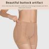 ALEPXS Safety Certification Women Fake Buttock Panties, Net Yarn Hip Enhancer Underwear, with Adjustable Butt Pad(Color:Black,Size:Medium) view 3
