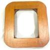 NineFit Basics Wooden Diving Helmet Stand/Base U.S Navy Mark V Scuba Divers Helmet Brown Finish Wooden Base - Wooden Display Scuba Dive Helmet Stand US Military Diving Gear Holder Home Office Decor view 3